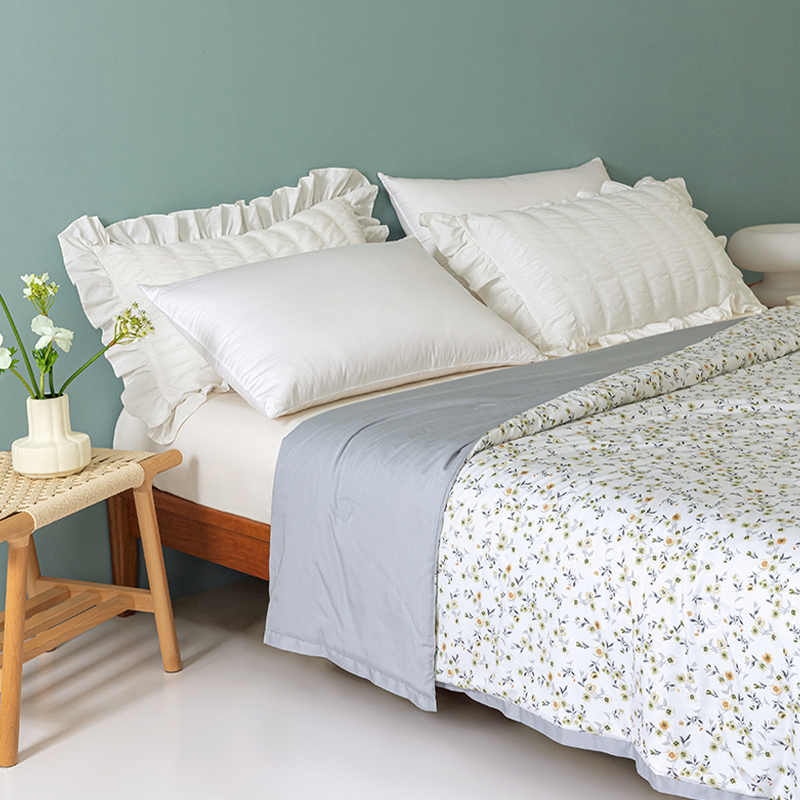 Set biancheria da letto in fibra riciclata