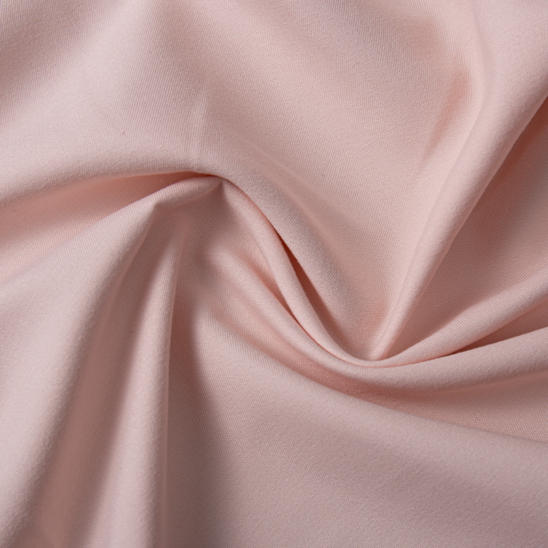 Tessuto traspirante tinto in poliestere rosa chiaro