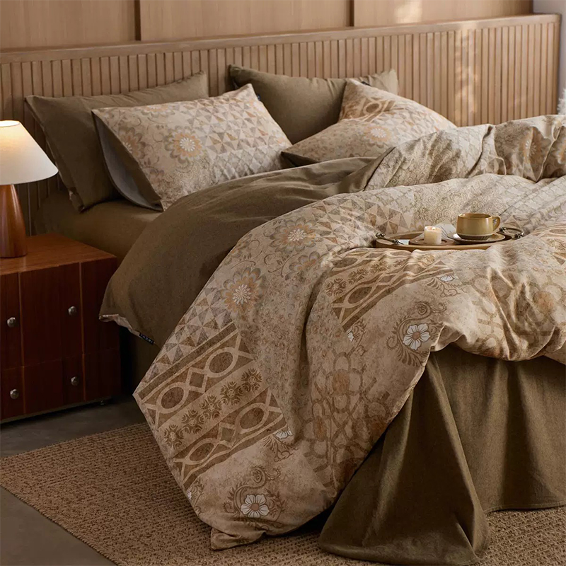 Set di biancheria da letto stampato in microfibra ultra morbida al 100% poliestere
